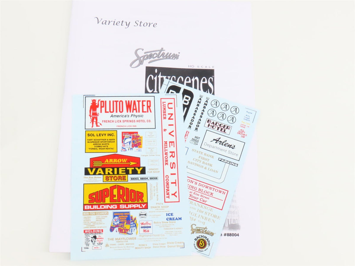 HO 1/87 Scale Bachmann Spectrum Cityscenes Kit 88004 Variety Store