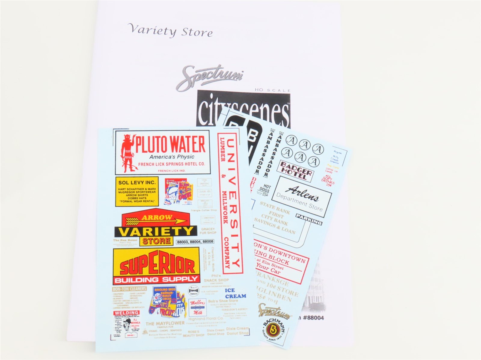 HO 1/87 Scale Bachmann Spectrum Cityscenes Kit 88004 Variety Store