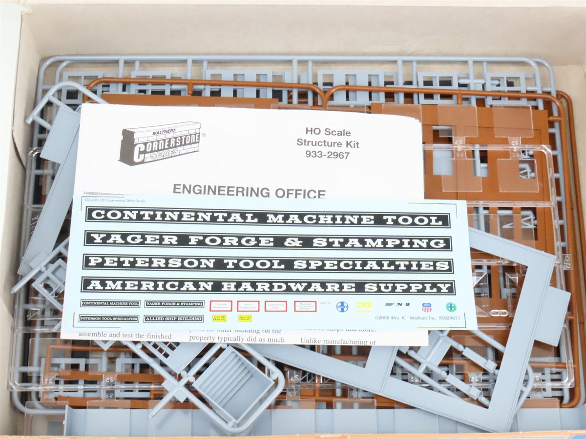 HO 1/87 Scale Walthers Cornerstone Kit 933-2967 Engineering Office