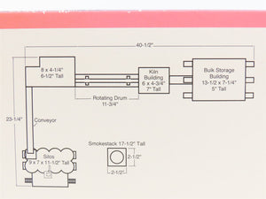 HO Walthers Cornerstone Kit 933-3098 Valley Cement #933-1050 Motorizing Kit