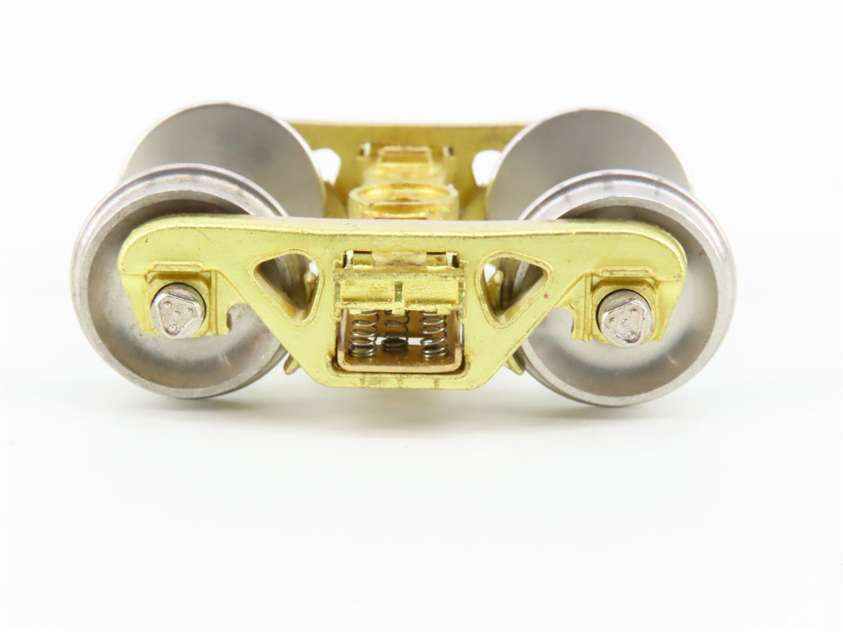 O Scale 2-Rail House Of Duddy Brass 36&quot; Sprung Roller Bearing Freight Trucks