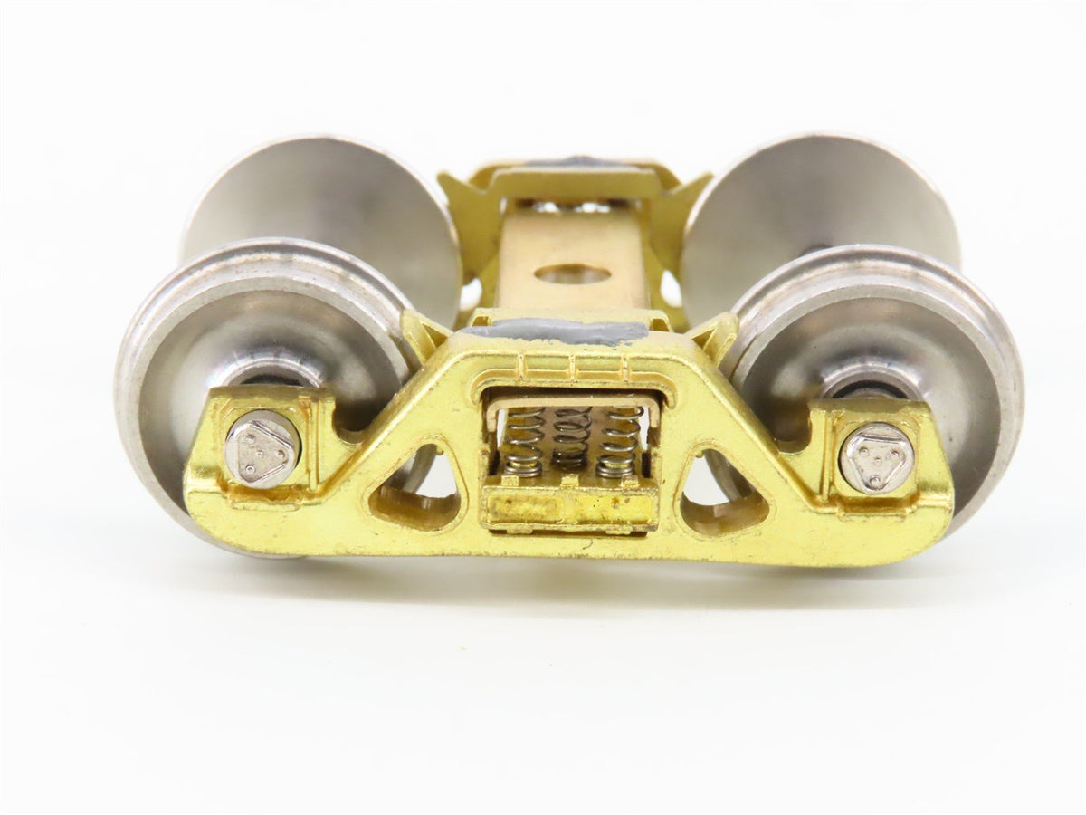O Scale 2-Rail House Of Duddy Brass 36&quot; Sprung Roller Bearing Freight Trucks
