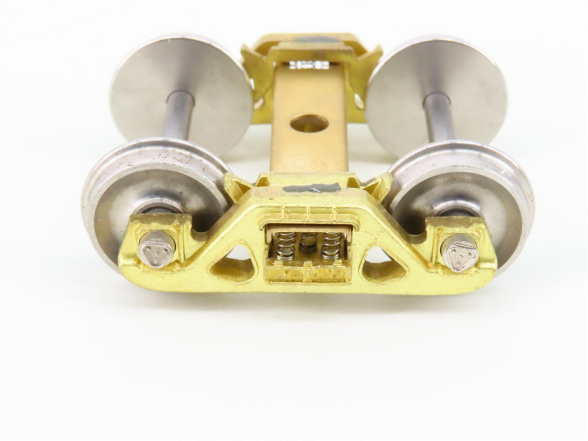 O Scale 2-Rail House Of Duddy Brass 36&quot; Sprung Roller Bearing Freight Trucks