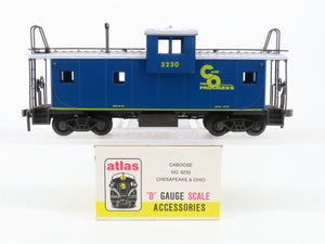 O Scale 2-Rail Atlas 6233 C&O Chesapeake & Ohio Progress Caboose #3230