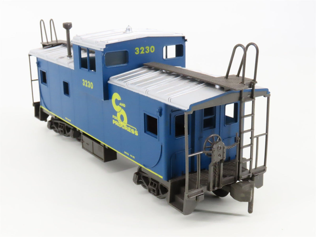 O Scale 2-Rail Atlas 6233 C&amp;O Chesapeake &amp; Ohio Progress Caboose #3230