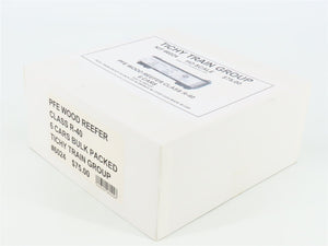 HO Scale Tichy Train Group Kit 6024 UP SP PFE Class R-40 Wood Reefer 6-Pack