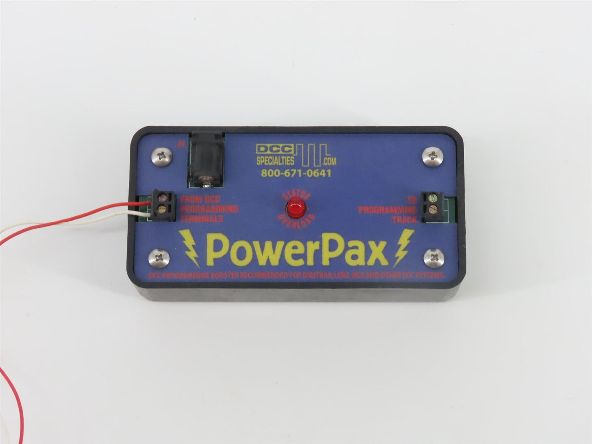 DCC Specialties PowerPax Programming Track Booster
