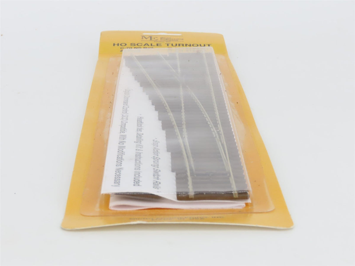LOT of 5 HO Scale Micro-Engineering #14-805 Code70 NS #6 Frog Left Turnout Track