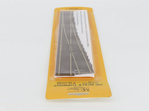 LOT of 5 HO Scale Micro-Engineering #14-805 Code70 NS #6 Frog Left Turnout Track