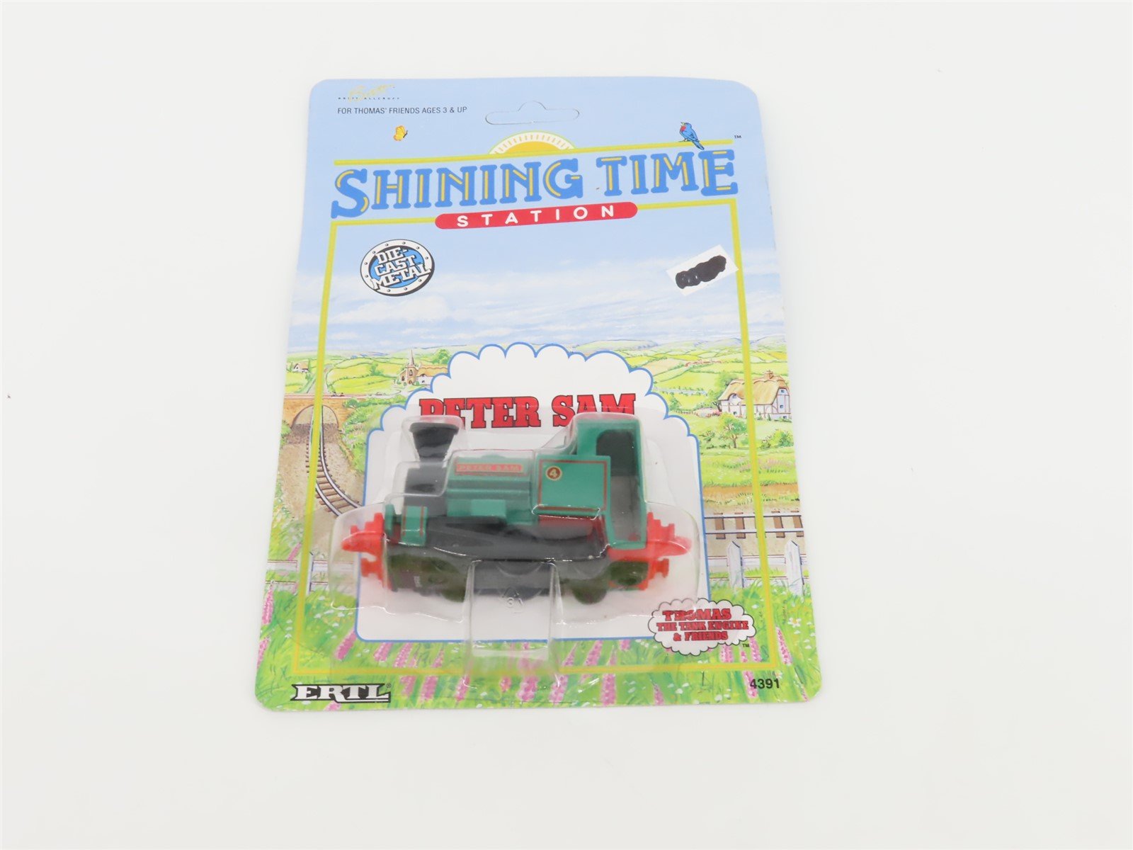 Ertl 4391 Die-Cast Thomas & Friends Peter Sam (Stuart) Steam Engine - UNPOWERED