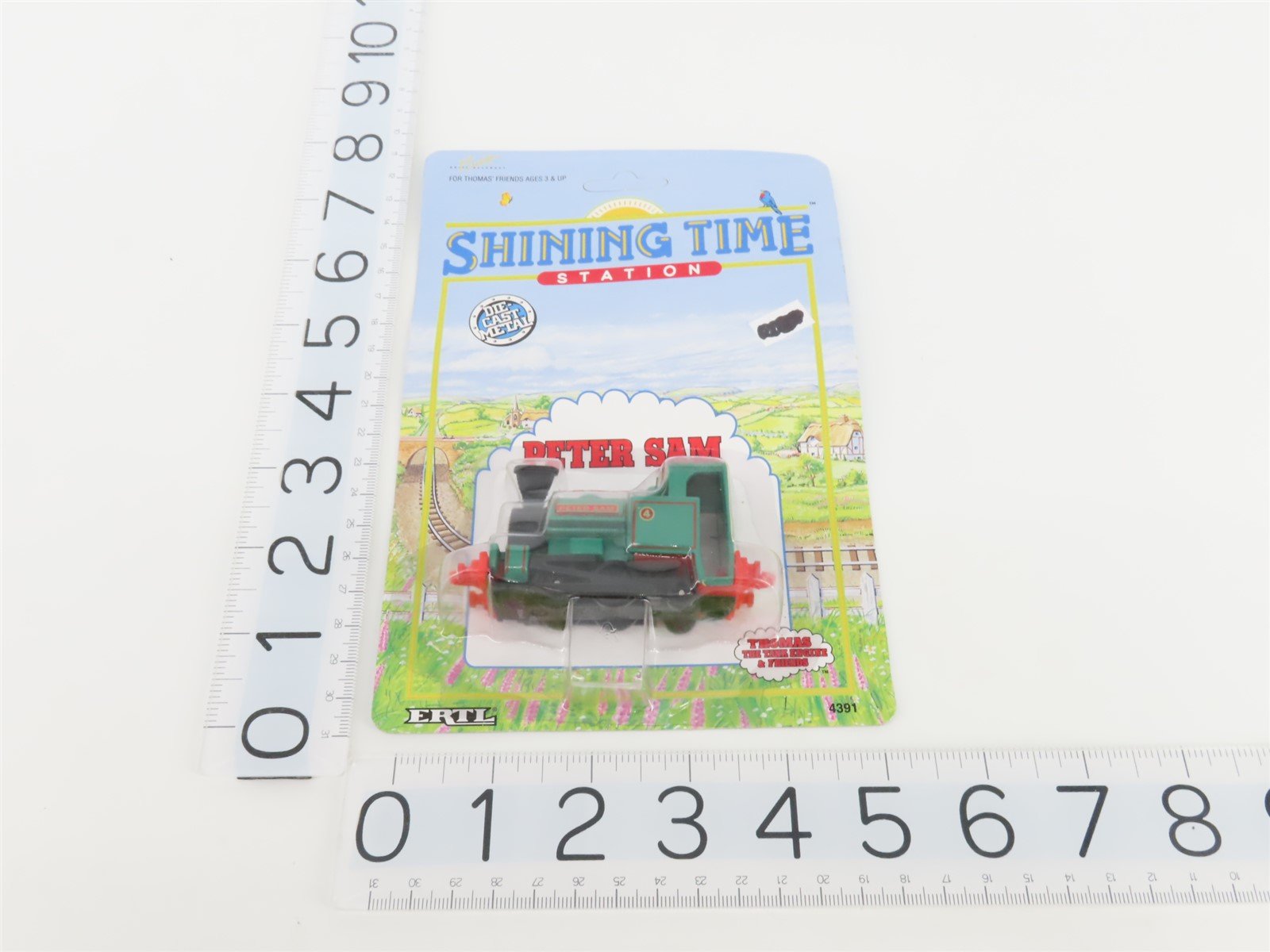 Ertl 4391 Die-Cast Thomas & Friends Peter Sam (Stuart) Steam Engine - UNPOWERED