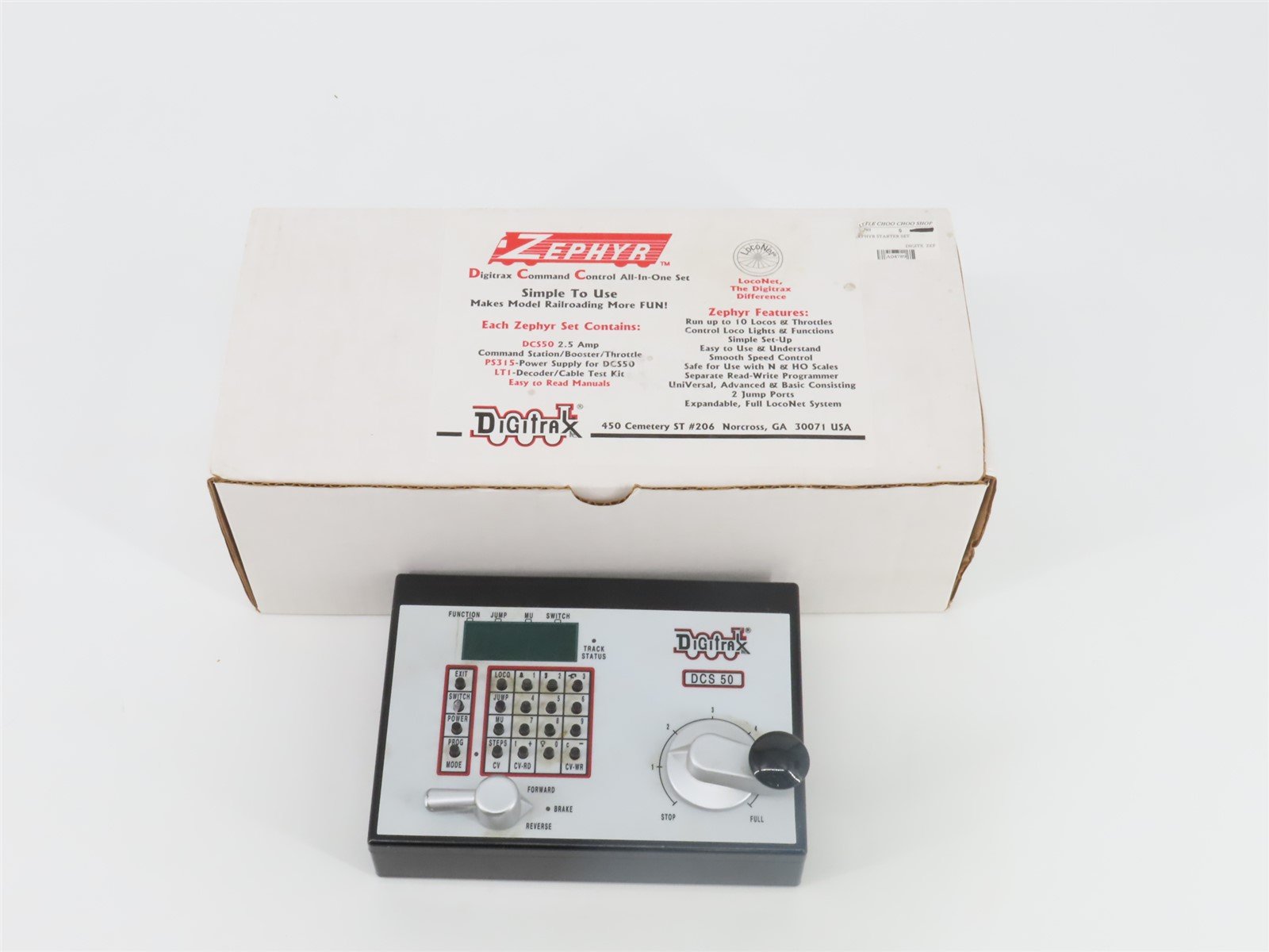 Digitrax Zephyr Digital Control System Set INCOMPLETE