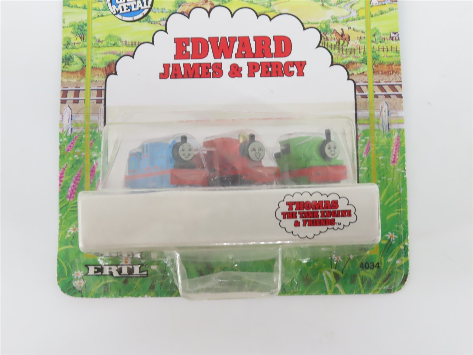 Ertl 4034 Die-Cast Thomas & Friends Edward, James & Percy Engines - UNPOWERED