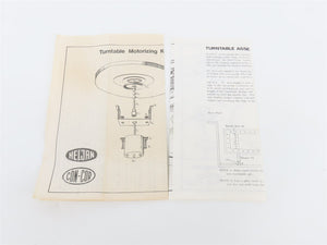 N Scale Con-Cor B646 Manual Turntable w/Added Motor