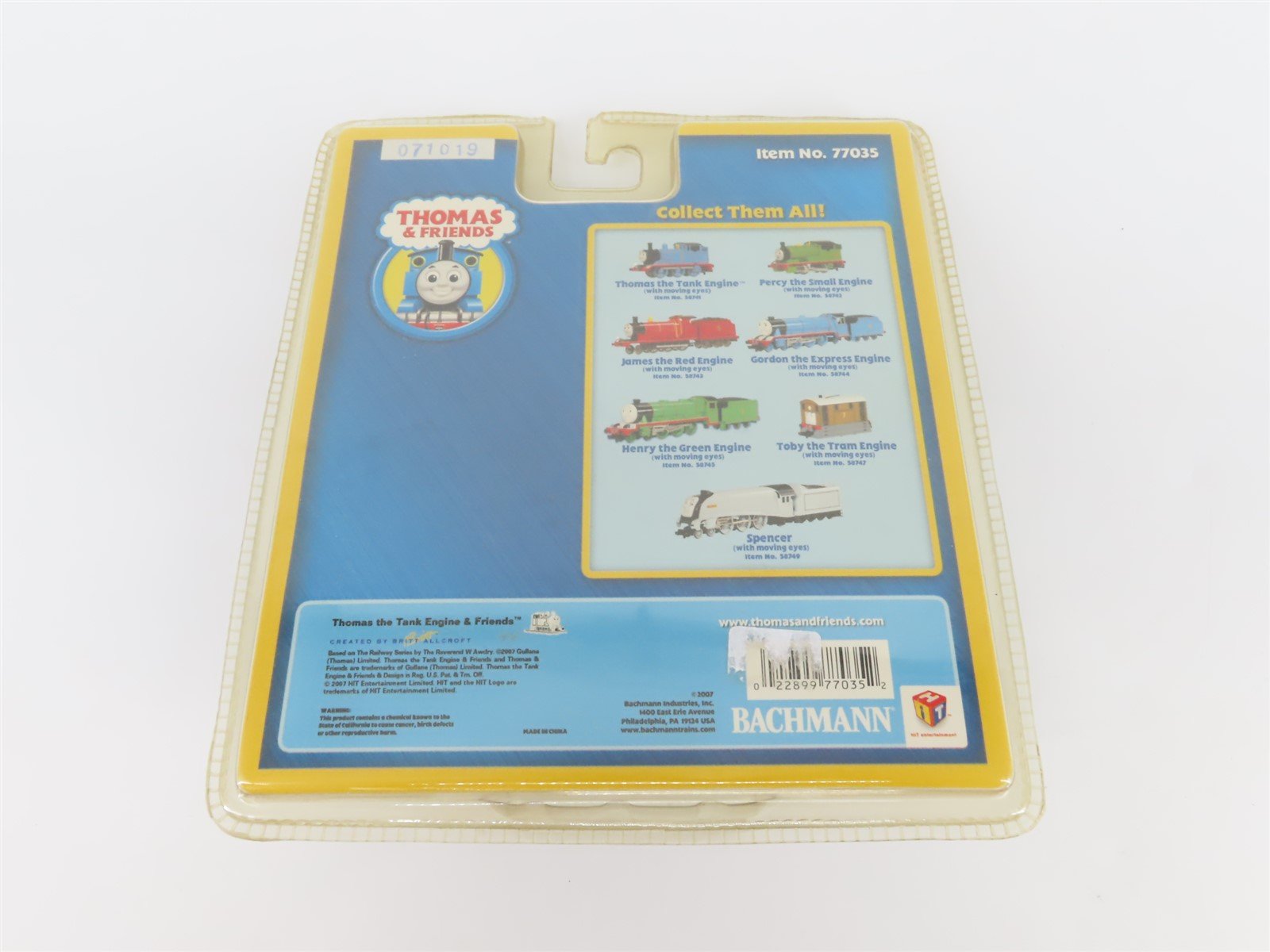 HO/OO Scale Bachmann 77035 Thomas & Friends RF Container Wagon - Sealed