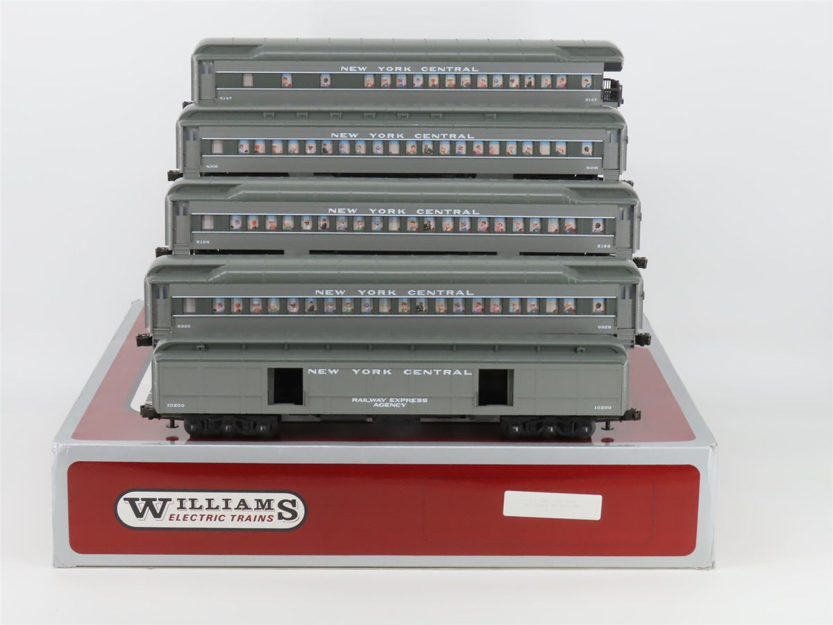 O Gauge 3-Rail Williams 2700 NYC New York Central Madison Passenger 5-Car Set