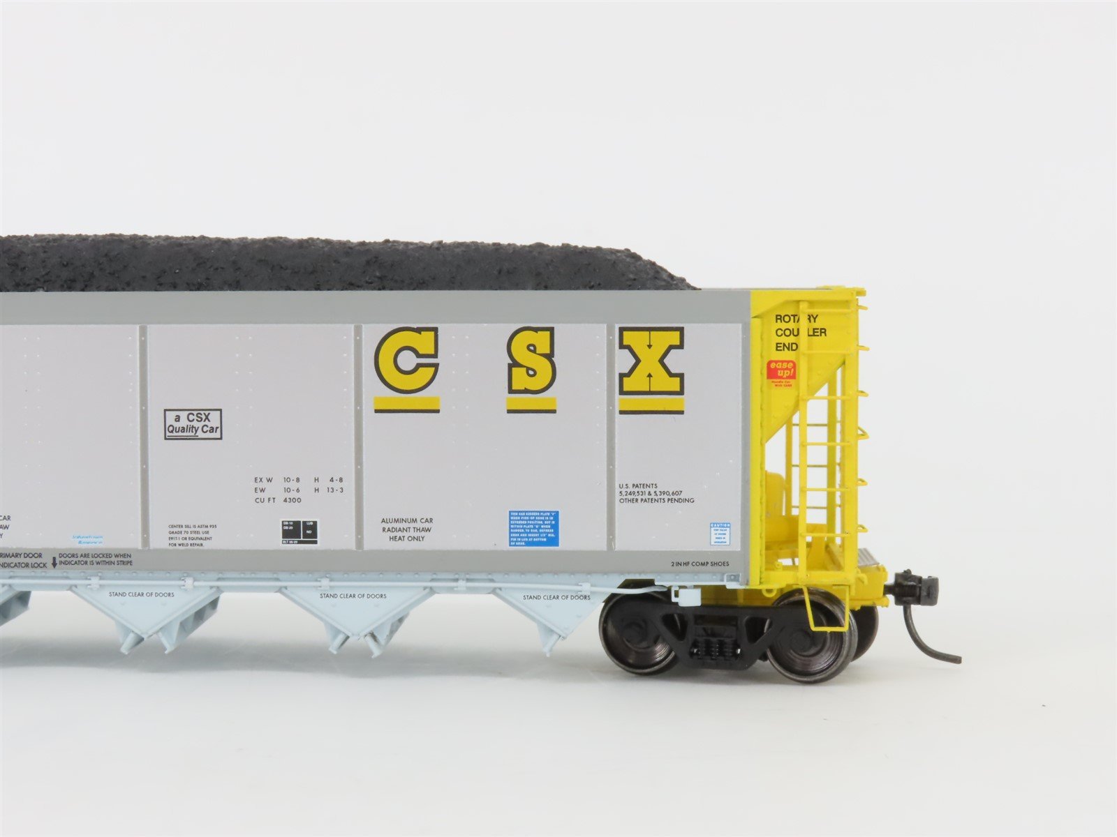 HO Scale ExactRail Evolution EE-1303-51 CSXT CSX 5-Bay Hopper #360048 w/ Load