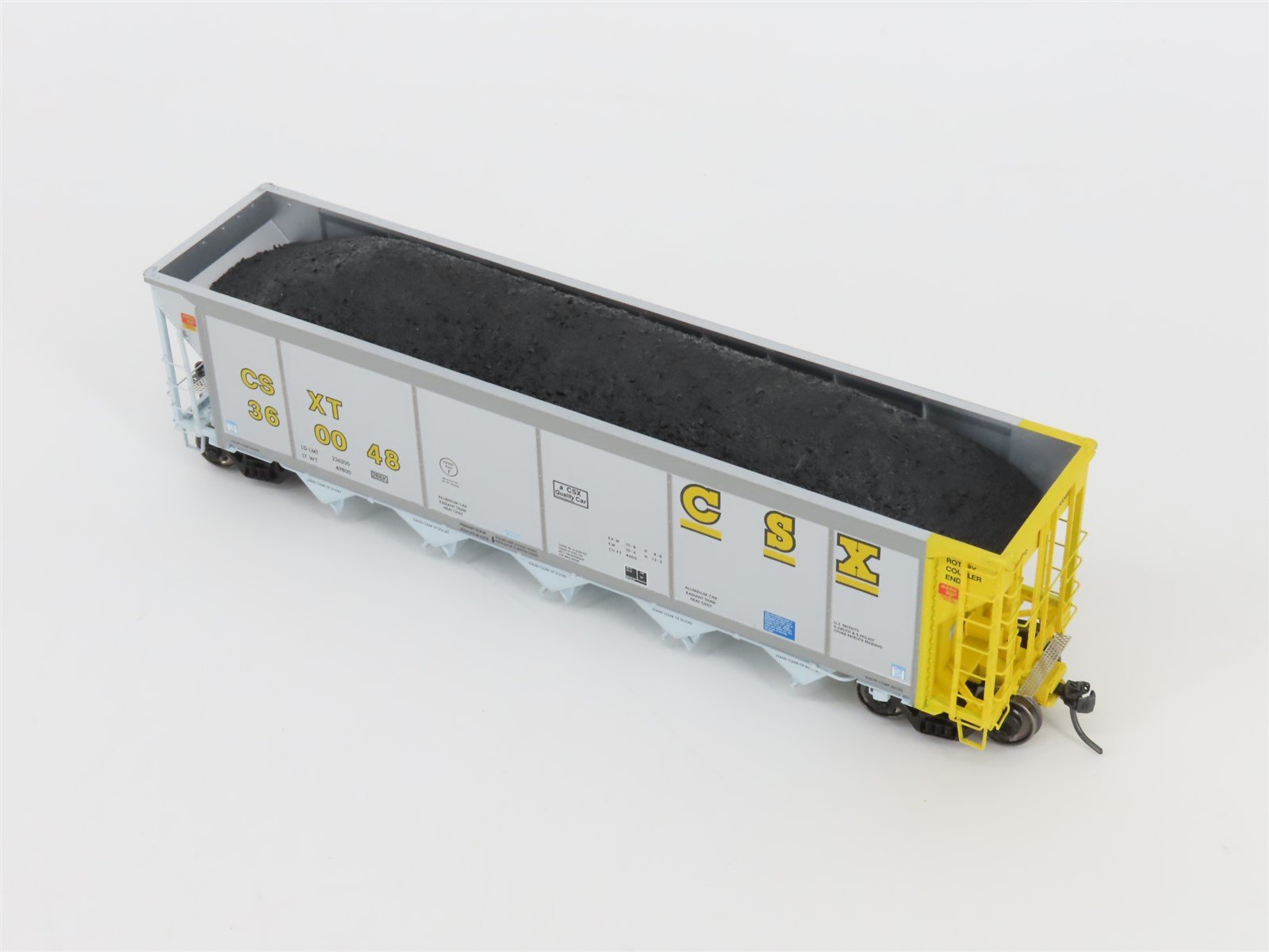 HO Scale ExactRail Evolution EE-1303-51 CSXT CSX 5-Bay Hopper #360048 w/ Load