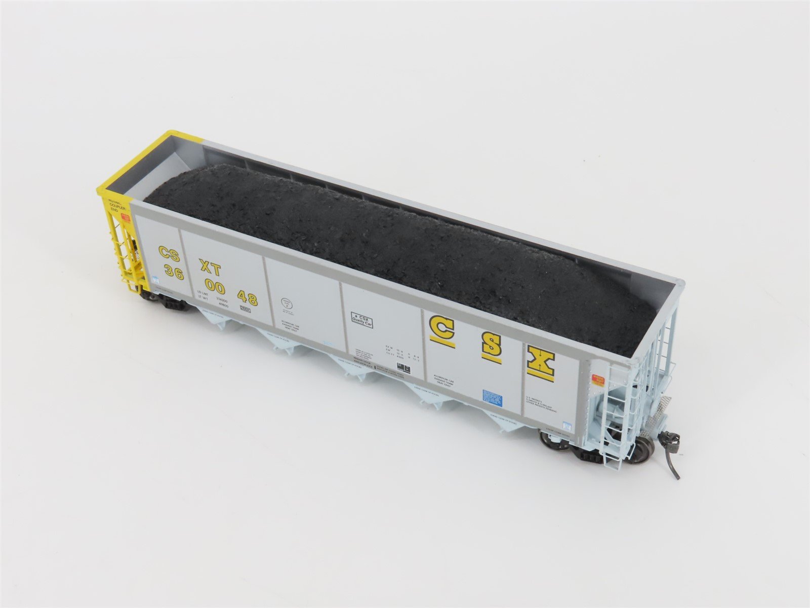 HO Scale ExactRail Evolution EE-1303-51 CSXT CSX 5-Bay Hopper #360048 w/ Load