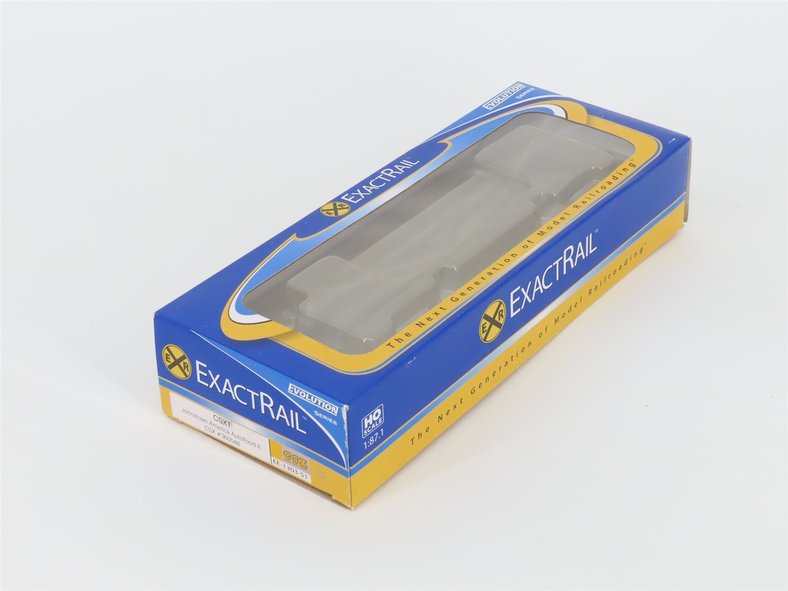 HO Scale ExactRail Evolution EE-1303-51 CSXT CSX 5-Bay Hopper #360048 w/ Load