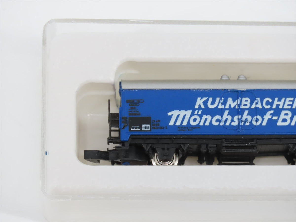 Z Scale Marklin Mini-Club 8603 Kulmbacher Monchshof-Brau Reefer