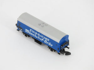 Z Scale Marklin Mini-Club 8603 Kulmbacher Monchshof-Brau Reefer