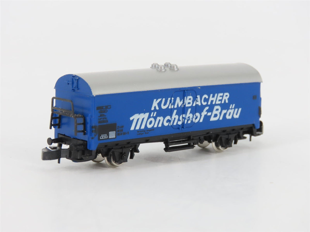 Z Scale Marklin Mini-Club 8603 Kulmbacher Monchshof-Brau Reefer