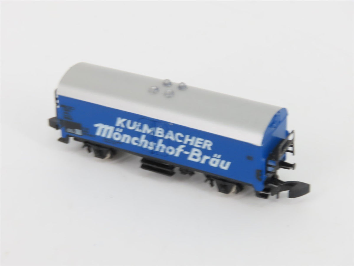 Z Scale Marklin Mini-Club 8603 Kulmbacher Monchshof-Brau Reefer