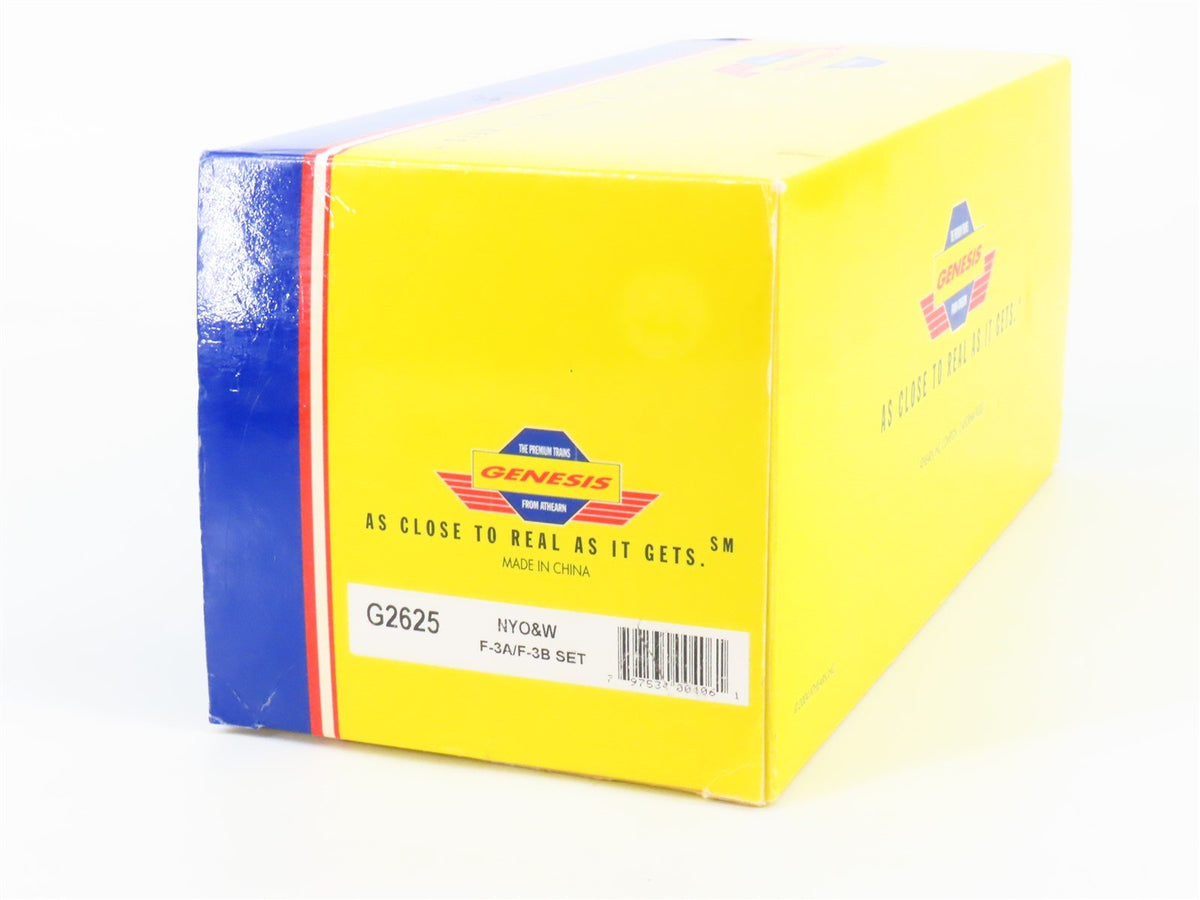 HO Scale Athearn Genesis G2625 NYO&amp;W New York Ontario &amp; Western F3A/B Diesel Set