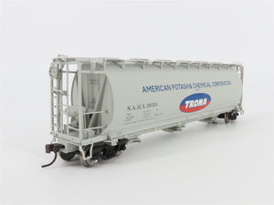 HO Scale Atlas 20000547 NAHX Trona 3-Bay Cylindrical Hopper #38101