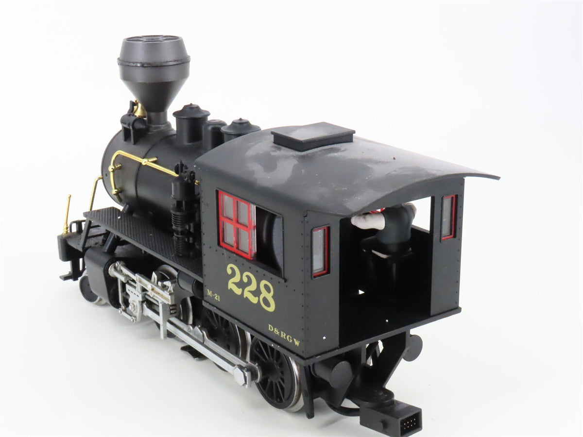 G Scale Piko 38214 DRGW Rio Grande 2-6-0 Steam Loco #228 w/DCC &amp; Sound