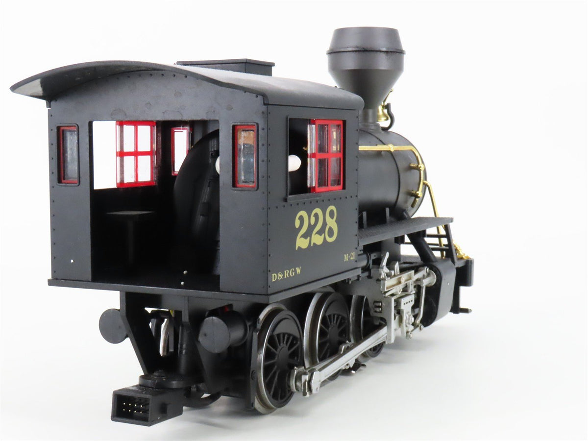 G Scale Piko 38214 DRGW Rio Grande 2-6-0 Steam Loco #228 w/DCC &amp; Sound