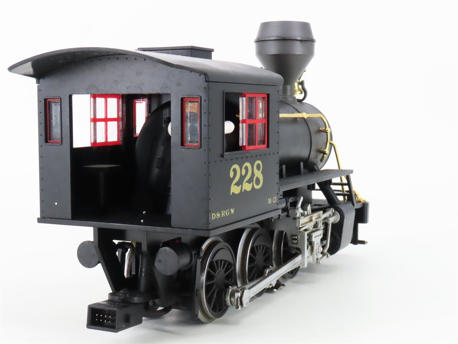 G Scale Piko 38214 DRGW Rio Grande 2-6-0 Steam Loco #228 w/DCC & Sound