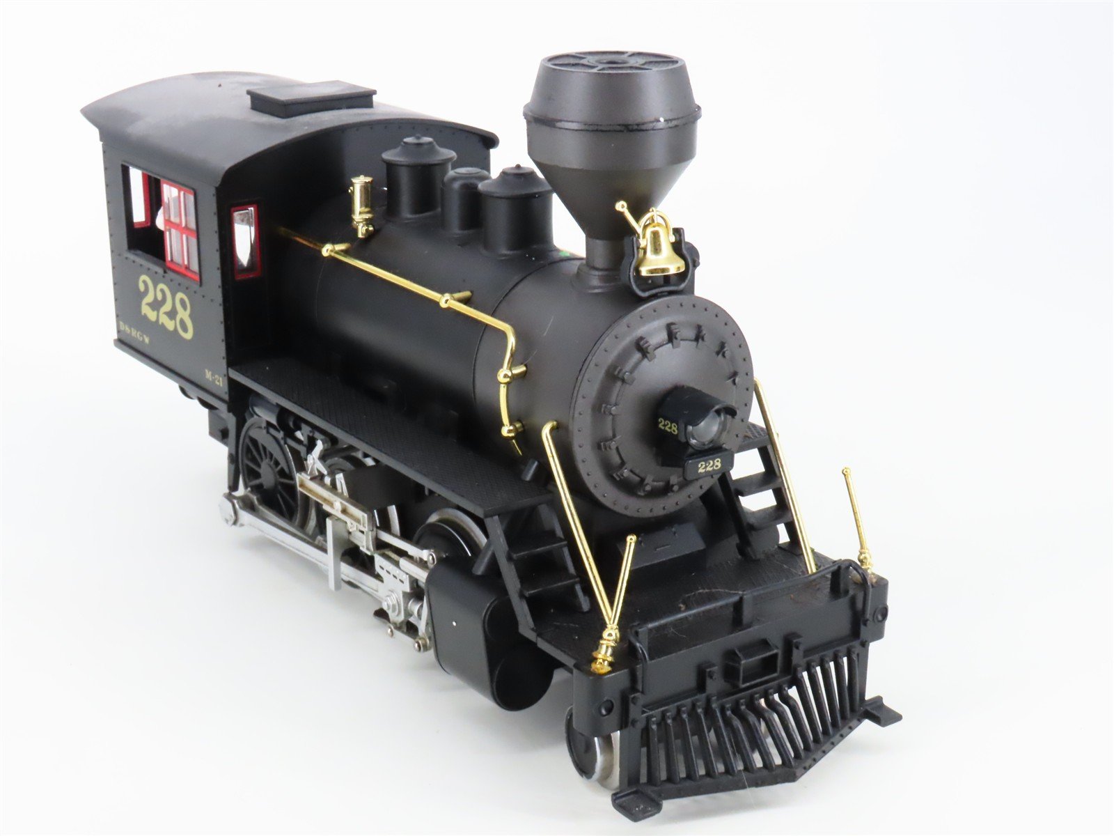 G Scale Piko 38214 DRGW Rio Grande 2-6-0 Steam Loco #228 w/DCC & Sound