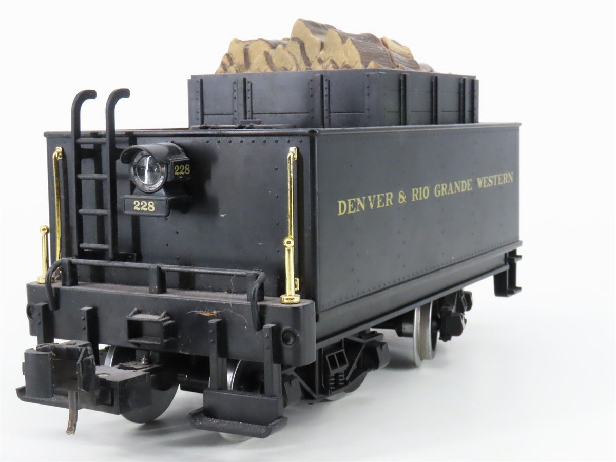 G Scale Piko 38214 DRGW Rio Grande 2-6-0 Steam Loco #228 w/DCC &amp; Sound