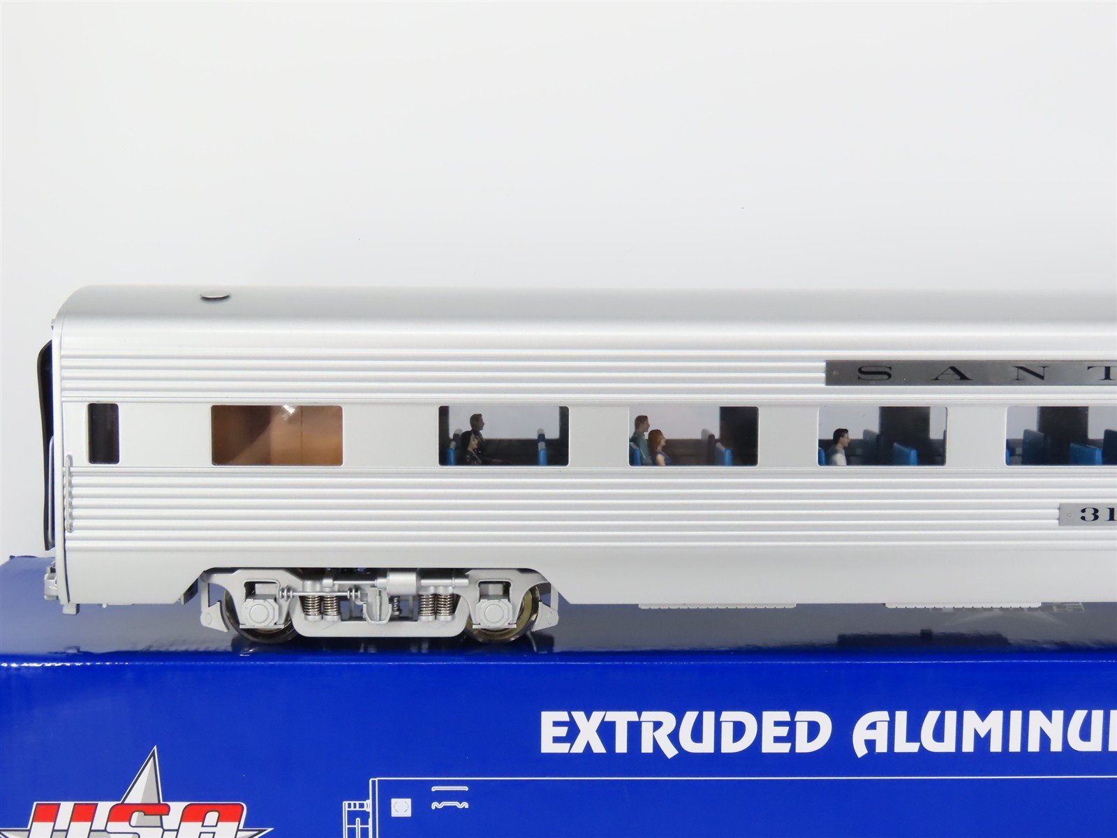 G Scale USA Trains R31001 ATSF Santa Fe Super Chief Coach Passenger #3187