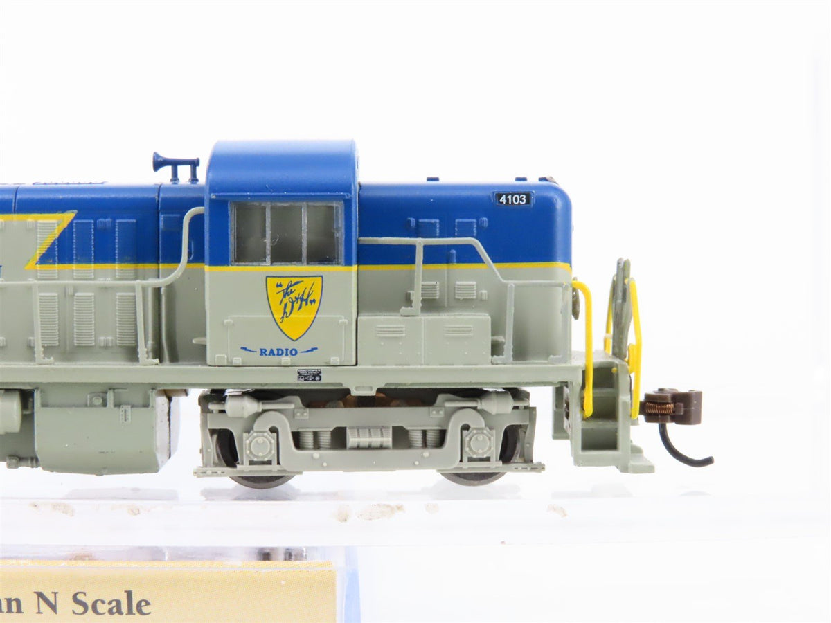 N Scale Bachmann 64259 D&amp;H Delaware &amp; Hudson ALCO RS-3 Diesel #4103 w/ DCC