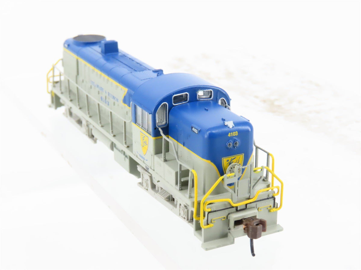 N Scale Bachmann 64259 D&amp;H Delaware &amp; Hudson ALCO RS-3 Diesel #4103 w/ DCC