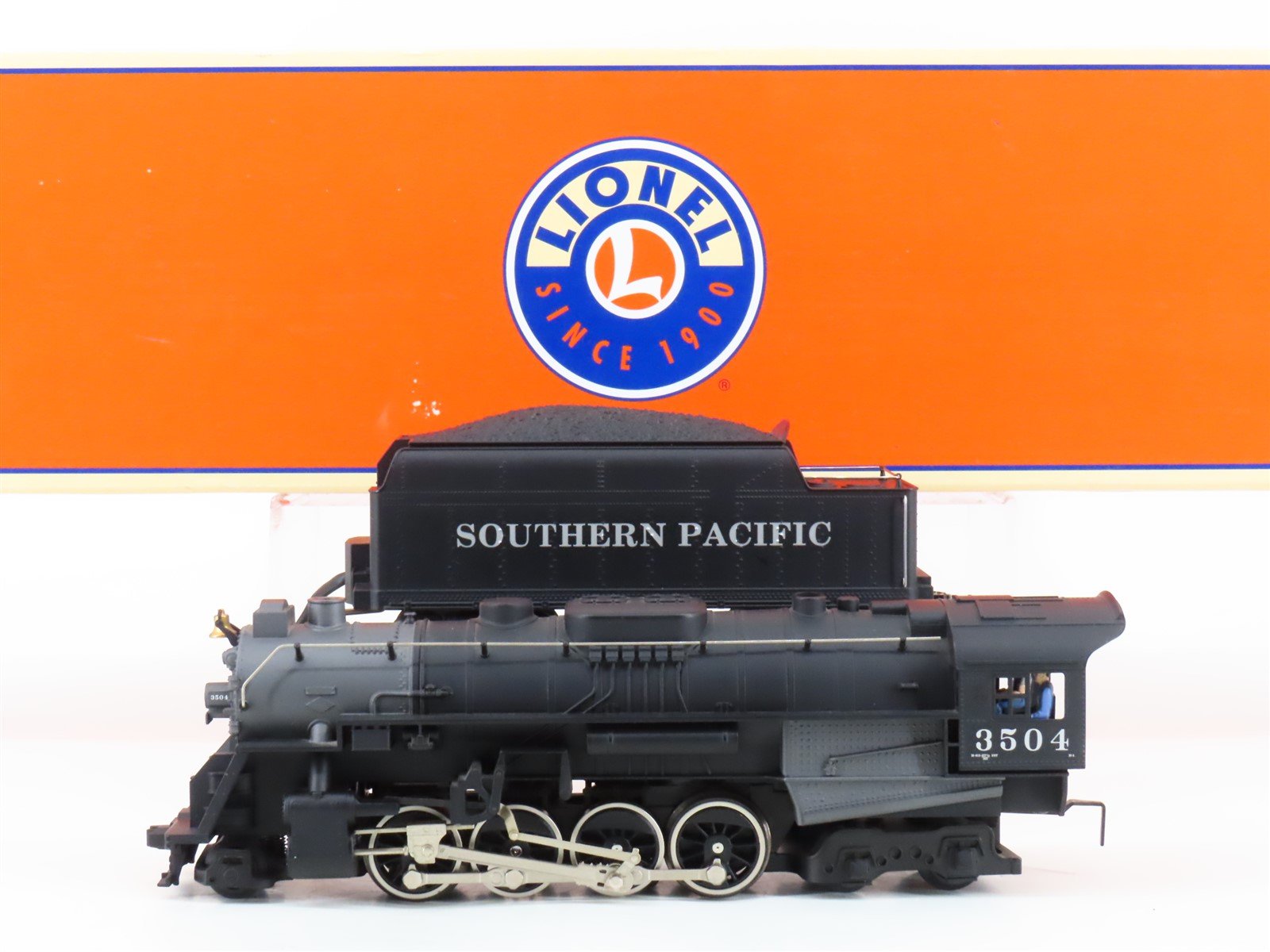 O Gauge 3-Rail Lionel 6-28640 SP Southern Pacific 2-8-4 Steam # 3504 w/TMCC