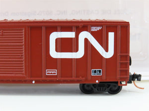 N Scale Roundhouse 82300 CNA Canadian National 50' FMC Boxcar #553709 UPGRADED