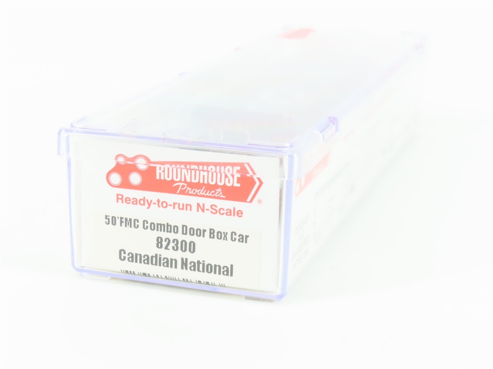N Scale Roundhouse 82300 CNA Canadian National 50' FMC Boxcar #553709 UPGRADED