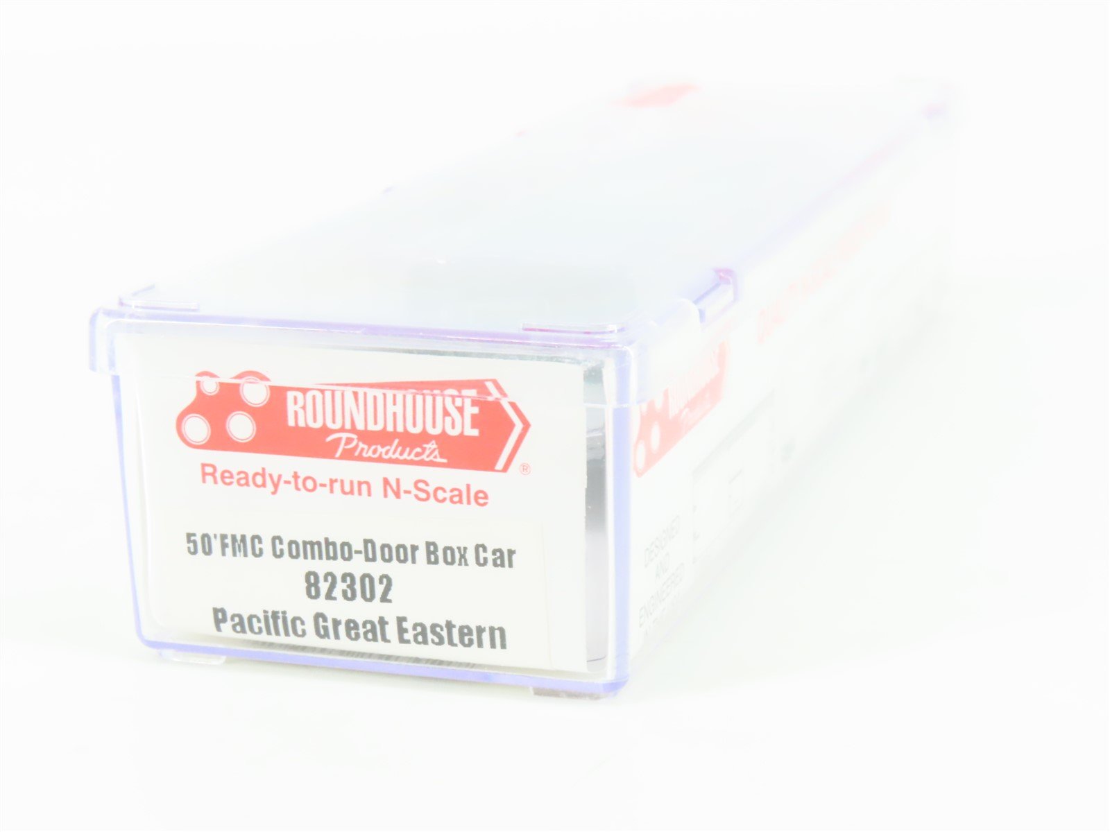 N Roundhouse 82302 PGE Pacific Great Eastern 50' FMC Boxcar #40360 UPGRADED