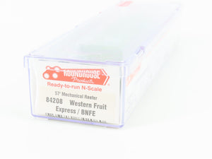 N Roundhouse 84208 BNFE Western Fruit Express 57' Mech Reefer #9638 UPGRADED