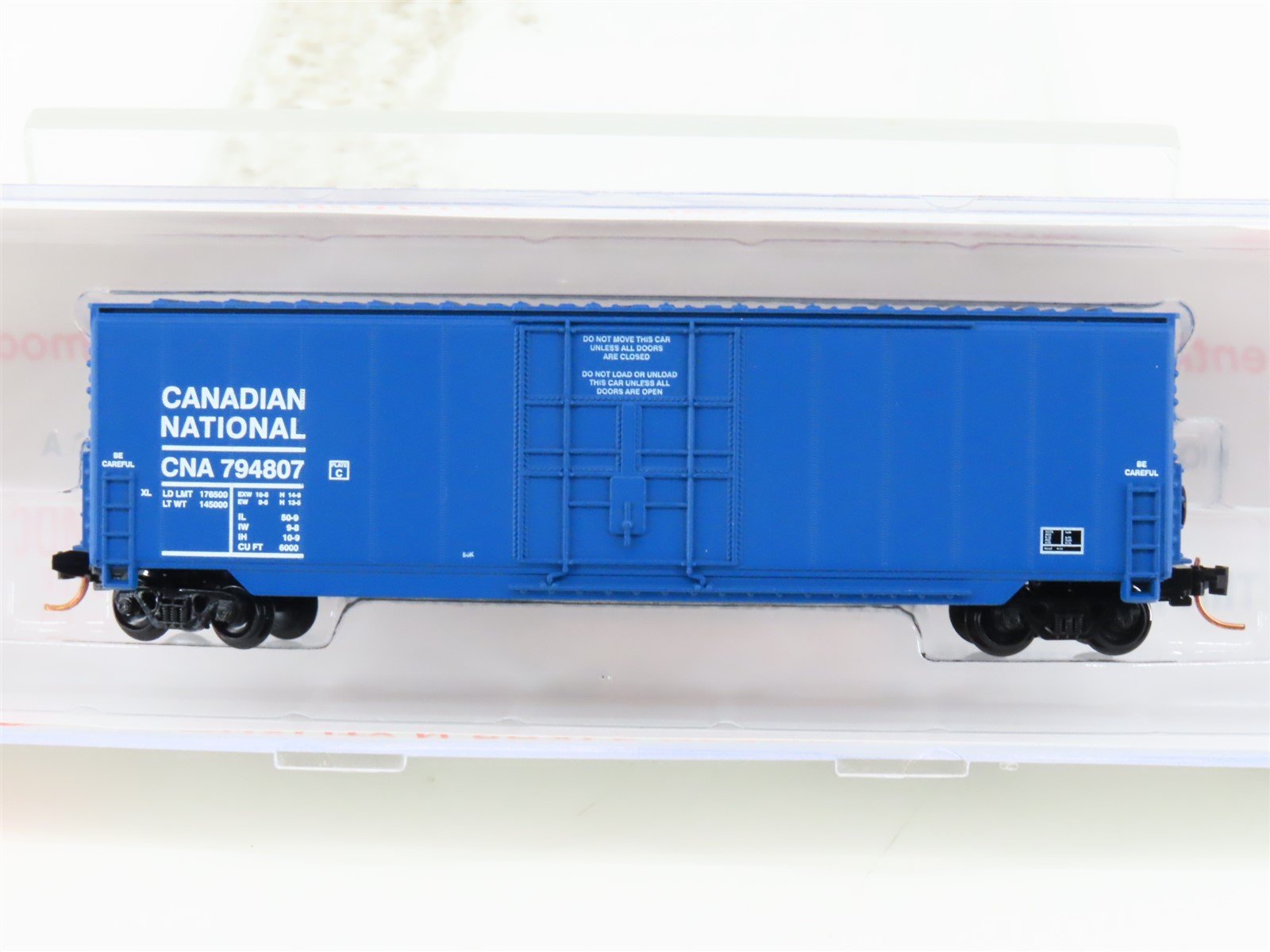 N Roundhouse 82013 CNA Canadian National 50' Hi-Cube Boxcar #794807 UPGRADED