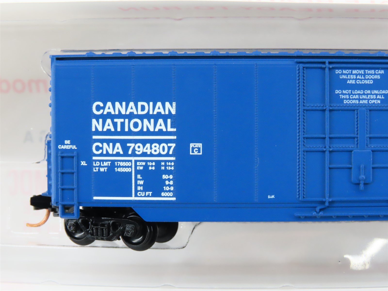 N Roundhouse 82013 CNA Canadian National 50' Hi-Cube Boxcar #794807 UPGRADED
