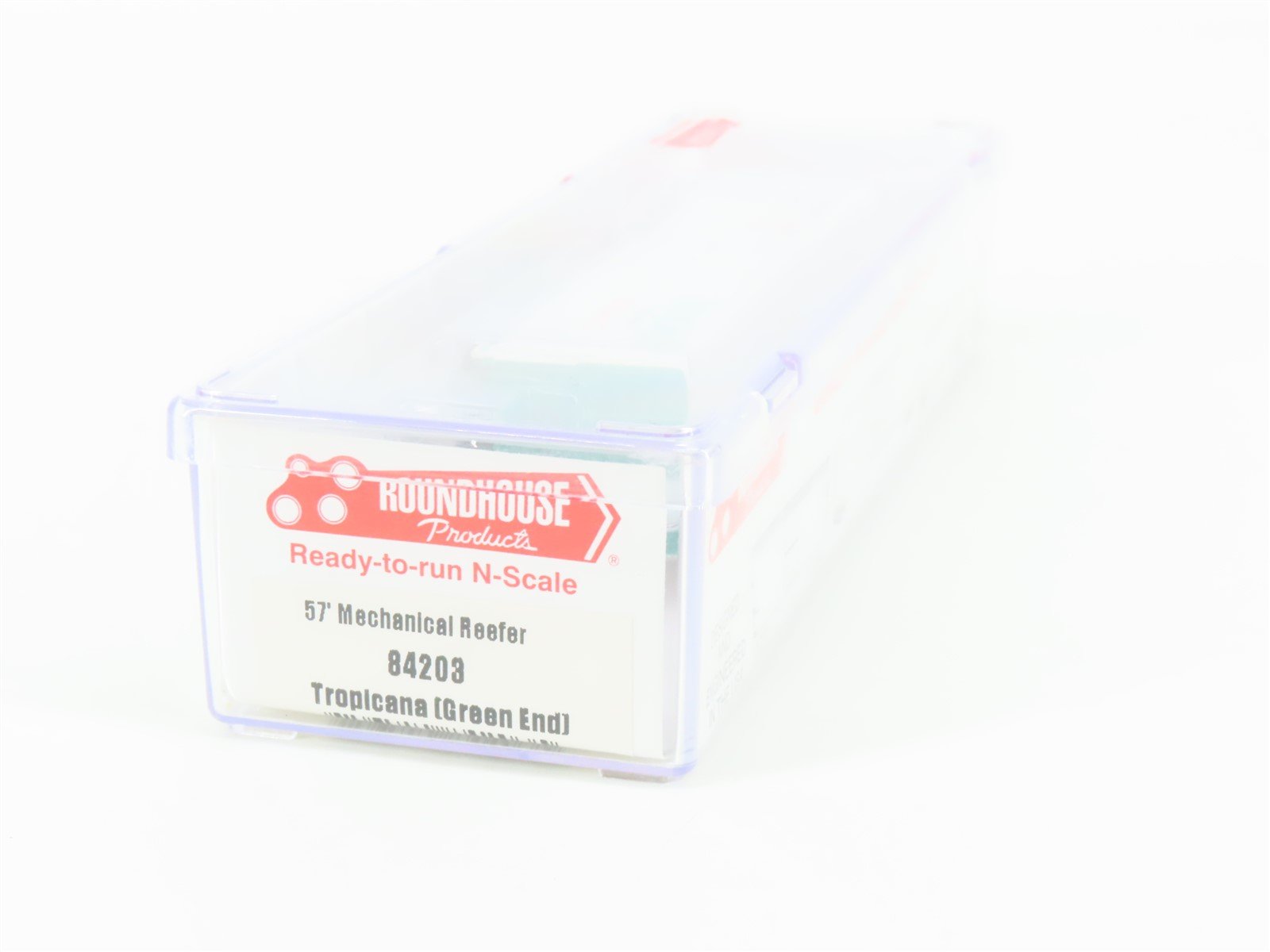N Scale Roundhouse 84203 TPIX Tropicana 57' Mech Reefer #219 UPGRADED