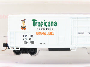 N Scale Roundhouse 84204 TPIX Tropicana 57' Mech Reefer #230 UPGRADED