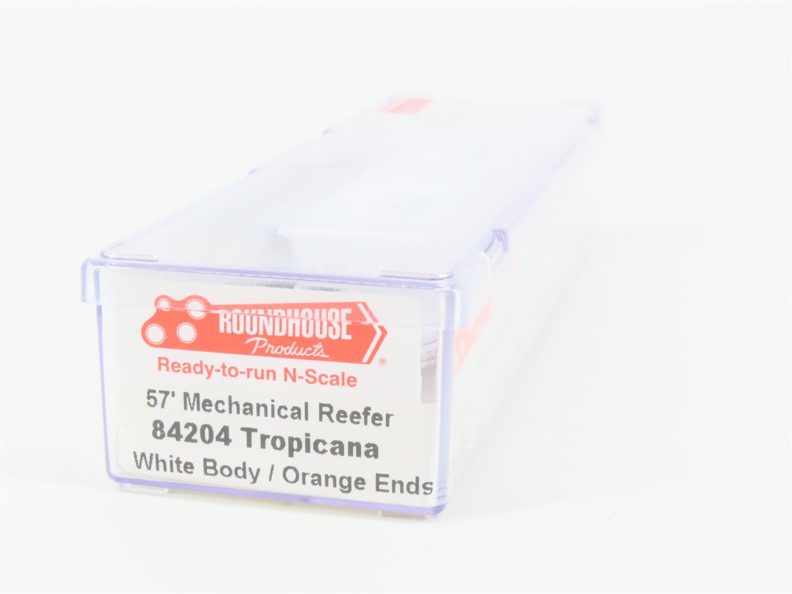 N Scale Roundhouse 84204 TPIX Tropicana 57' Mech Reefer #246 UPGRADED