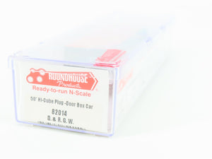 N Scale Roundhouse 82014 DRGW Rio Grande 50' Hi-Cube Boxcar #61529 UPGRADED