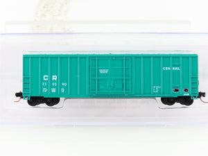 N Scale Roundhouse 83614 CR Conrail 50' FMC PD Boxcar #230590 UPGRADED